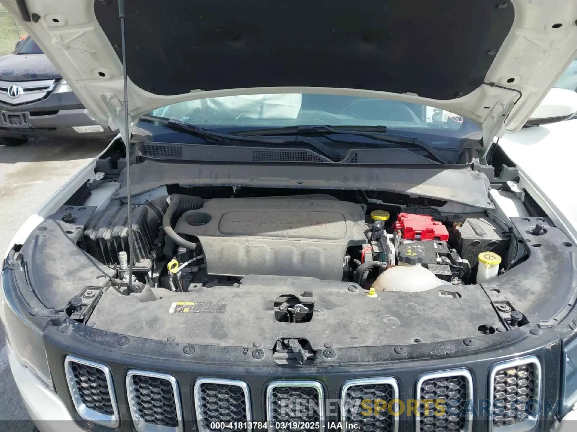 10 fotografías del automóvil dañado 3C4NJCBB7MT580777 JEEP COMPASS 2021