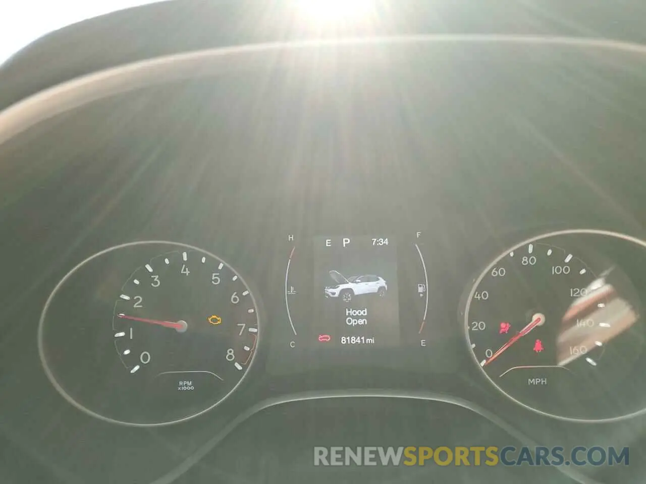 9 fotografías del automóvil dañado 3C4NJCBB9MT501884 JEEP COMPASS 2021