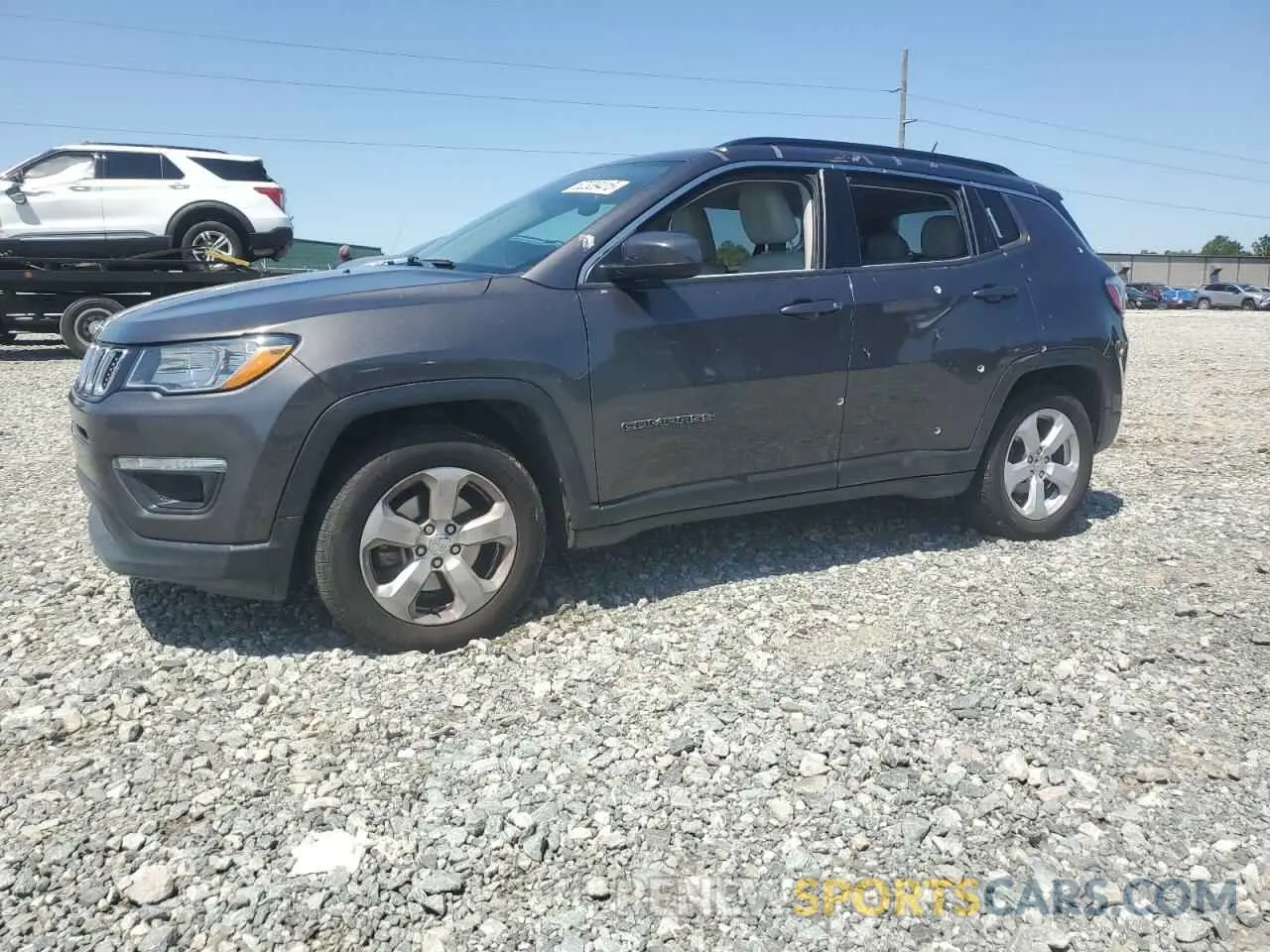 1 fotografías del automóvil dañado 3C4NJCBB9MT538952 JEEP COMPASS 2021