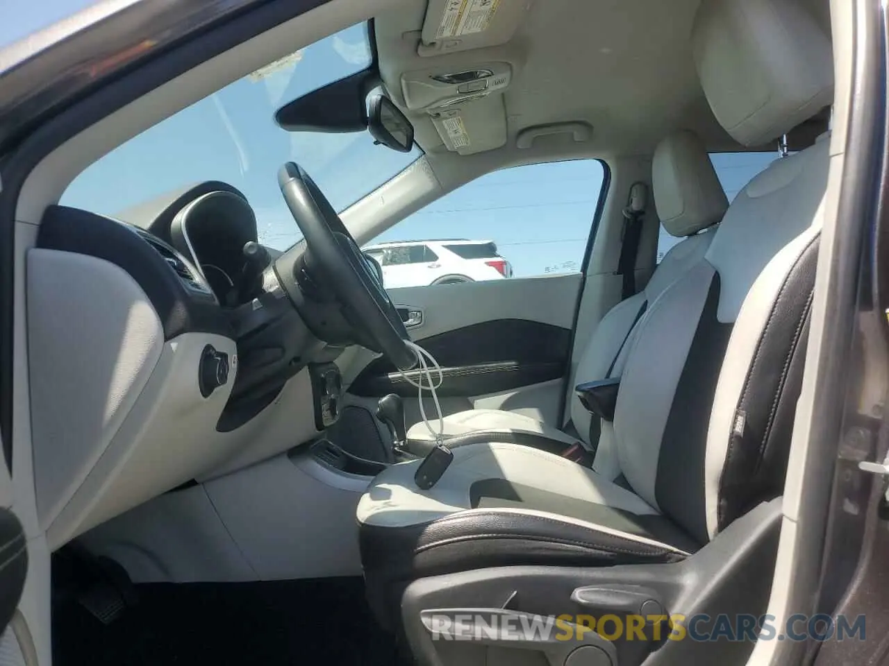 7 fotografías del automóvil dañado 3C4NJCBB9MT538952 JEEP COMPASS 2021
