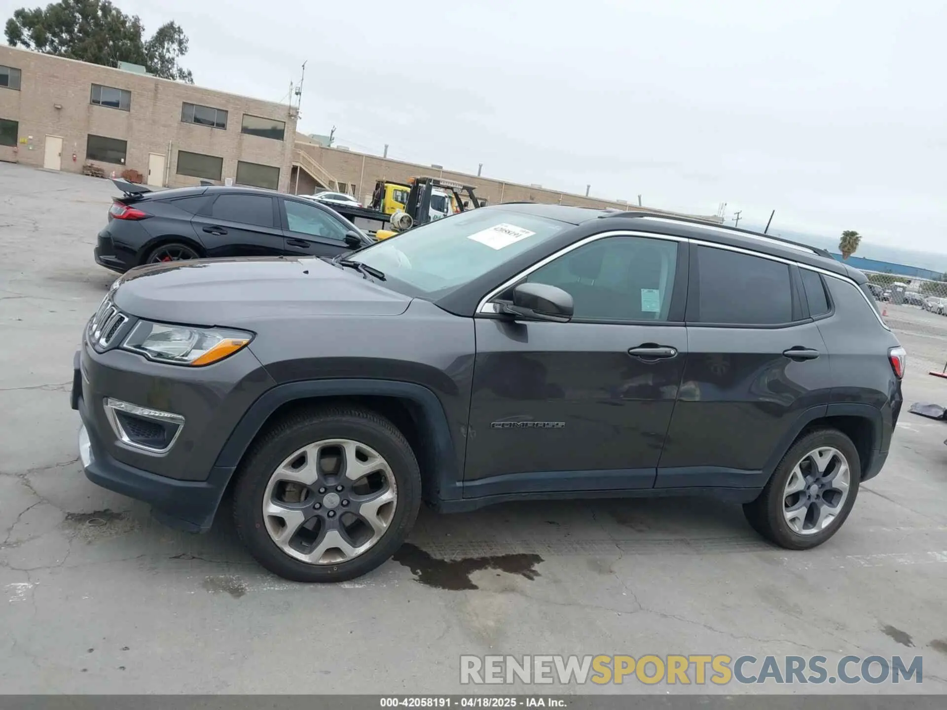 14 fotografías del automóvil dañado 3C4NJCCB0MT571336 JEEP COMPASS 2021
