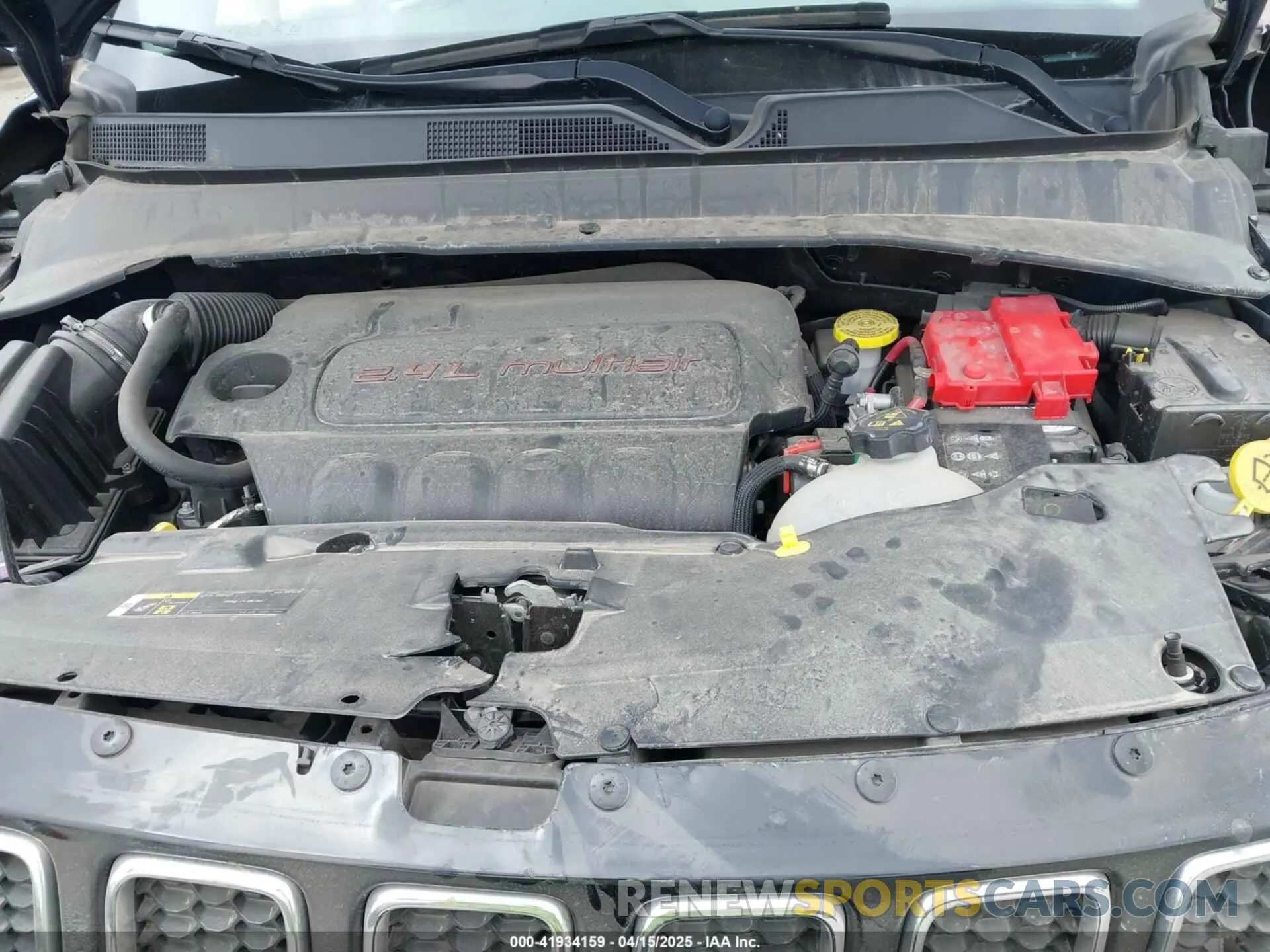 10 fotografías del automóvil dañado 3C4NJCCB1MT581406 JEEP COMPASS 2021