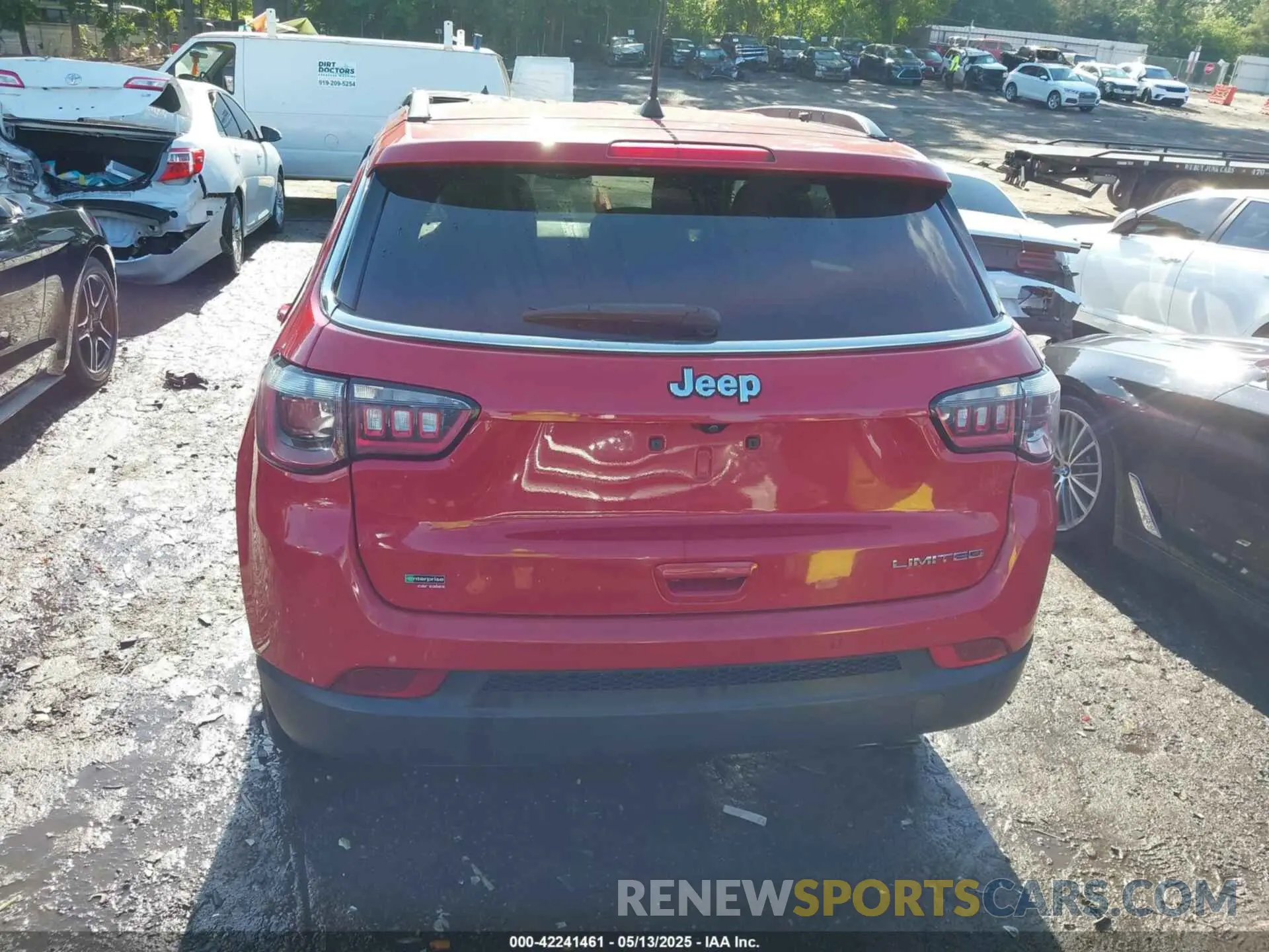 16 fotografías del automóvil dañado 3C4NJCCB2MT573413 JEEP COMPASS 2021