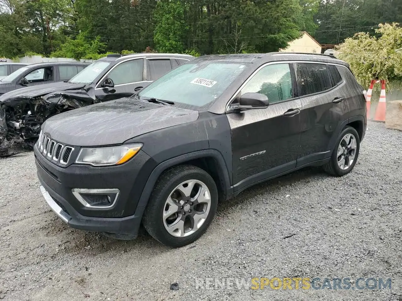 1 fotografías del automóvil dañado 3C4NJCCB3MT514239 JEEP COMPASS 2021