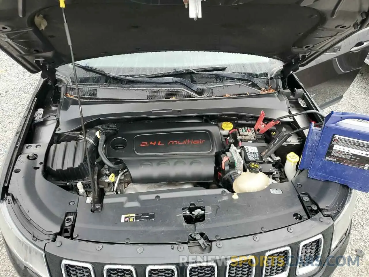 12 fotografías del automóvil dañado 3C4NJCCB3MT514239 JEEP COMPASS 2021