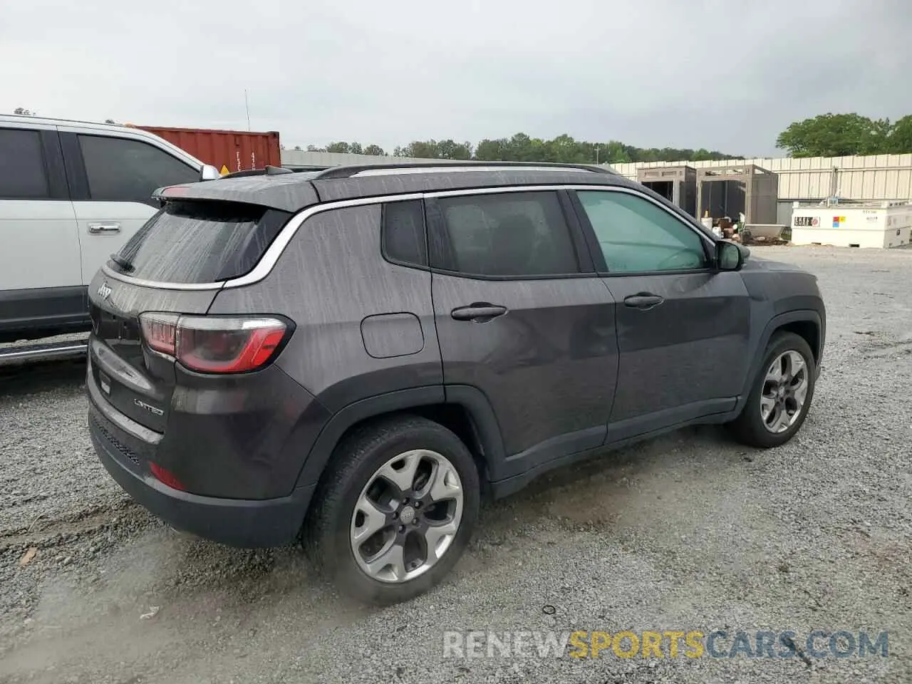 3 fotografías del automóvil dañado 3C4NJCCB3MT514239 JEEP COMPASS 2021