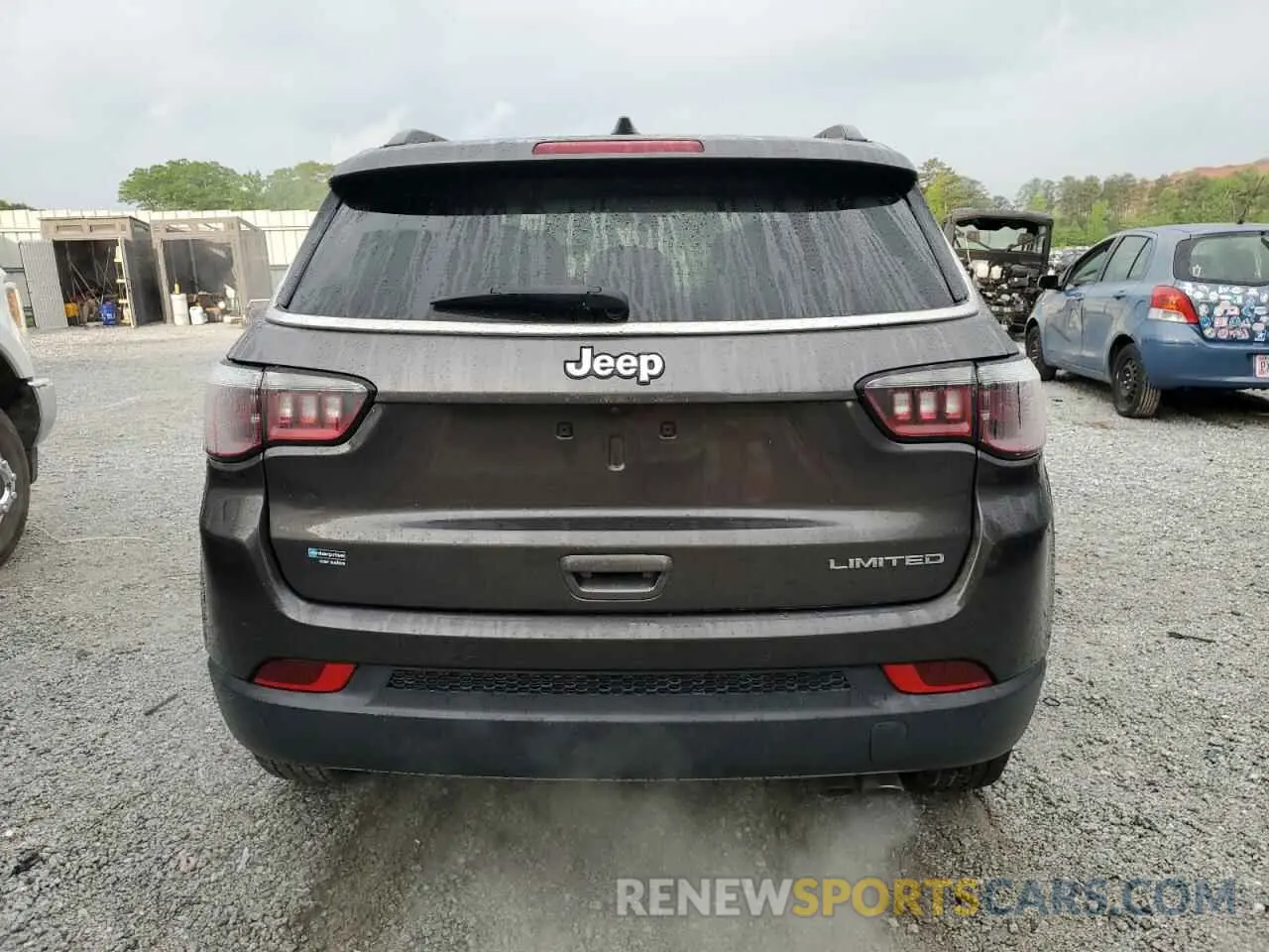 6 fotografías del automóvil dañado 3C4NJCCB3MT514239 JEEP COMPASS 2021