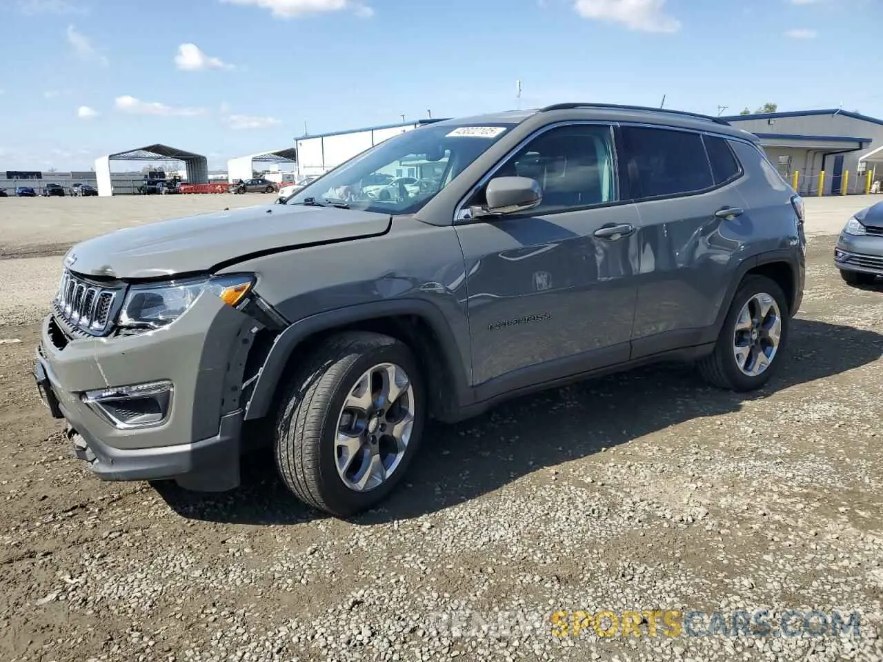 1 fotografías del automóvil dañado 3C4NJCCB5MT559344 JEEP COMPASS 2021