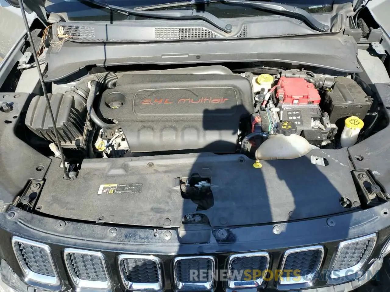 12 fotografías del automóvil dañado 3C4NJCCB5MT559344 JEEP COMPASS 2021