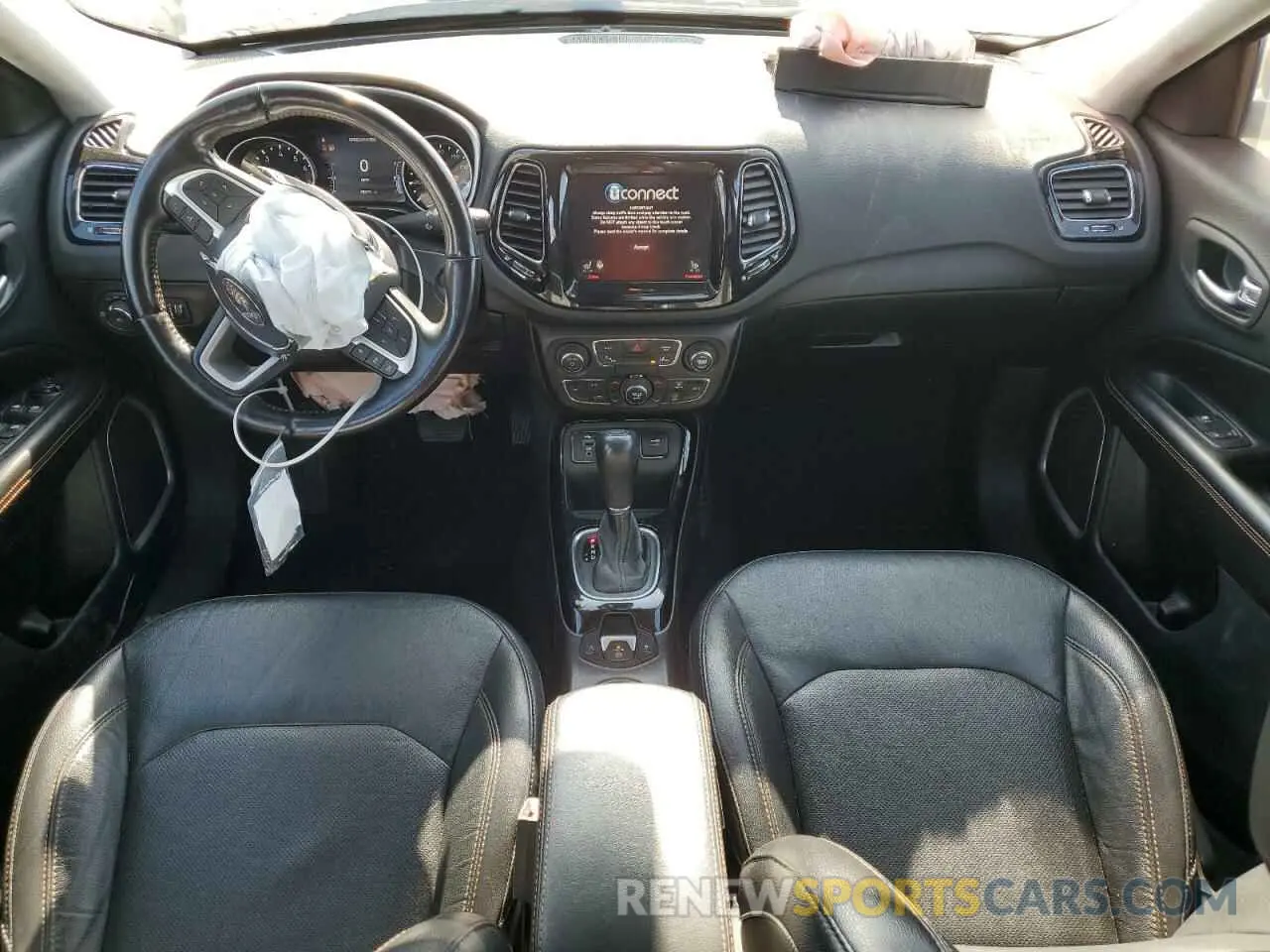 8 fotografías del automóvil dañado 3C4NJCCB5MT559344 JEEP COMPASS 2021