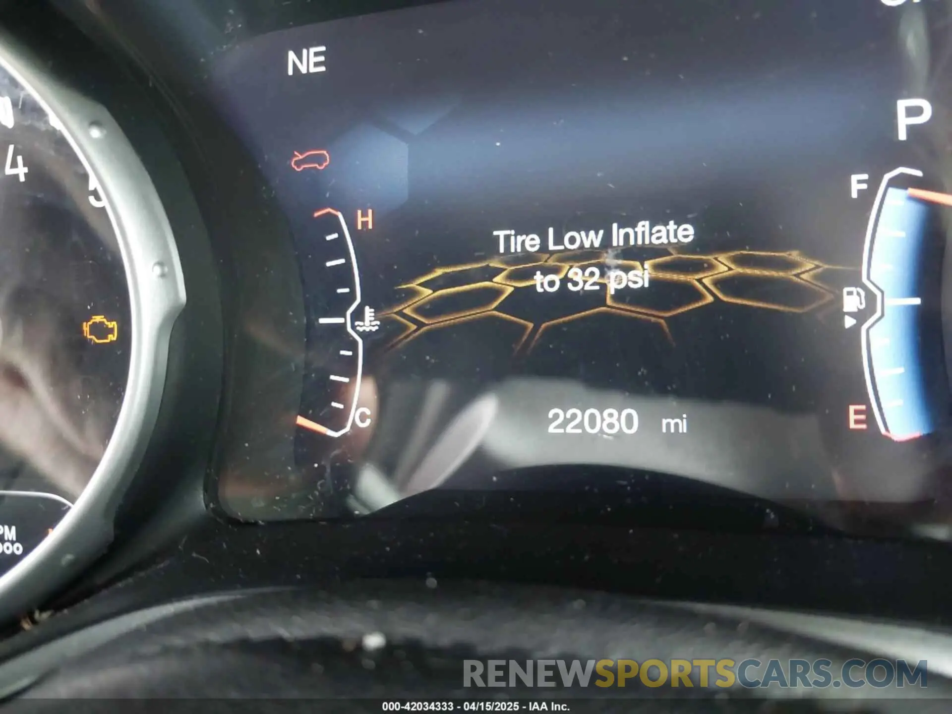 15 fotografías del automóvil dañado 3C4NJCCB6MT523419 JEEP COMPASS 2021