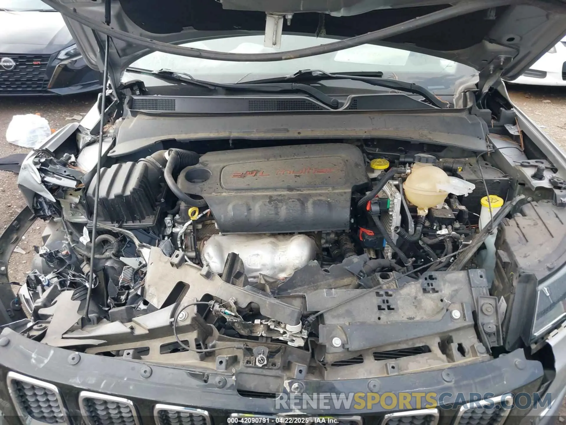 10 fotografías del automóvil dañado 3C4NJCCB7MT514244 JEEP COMPASS 2021