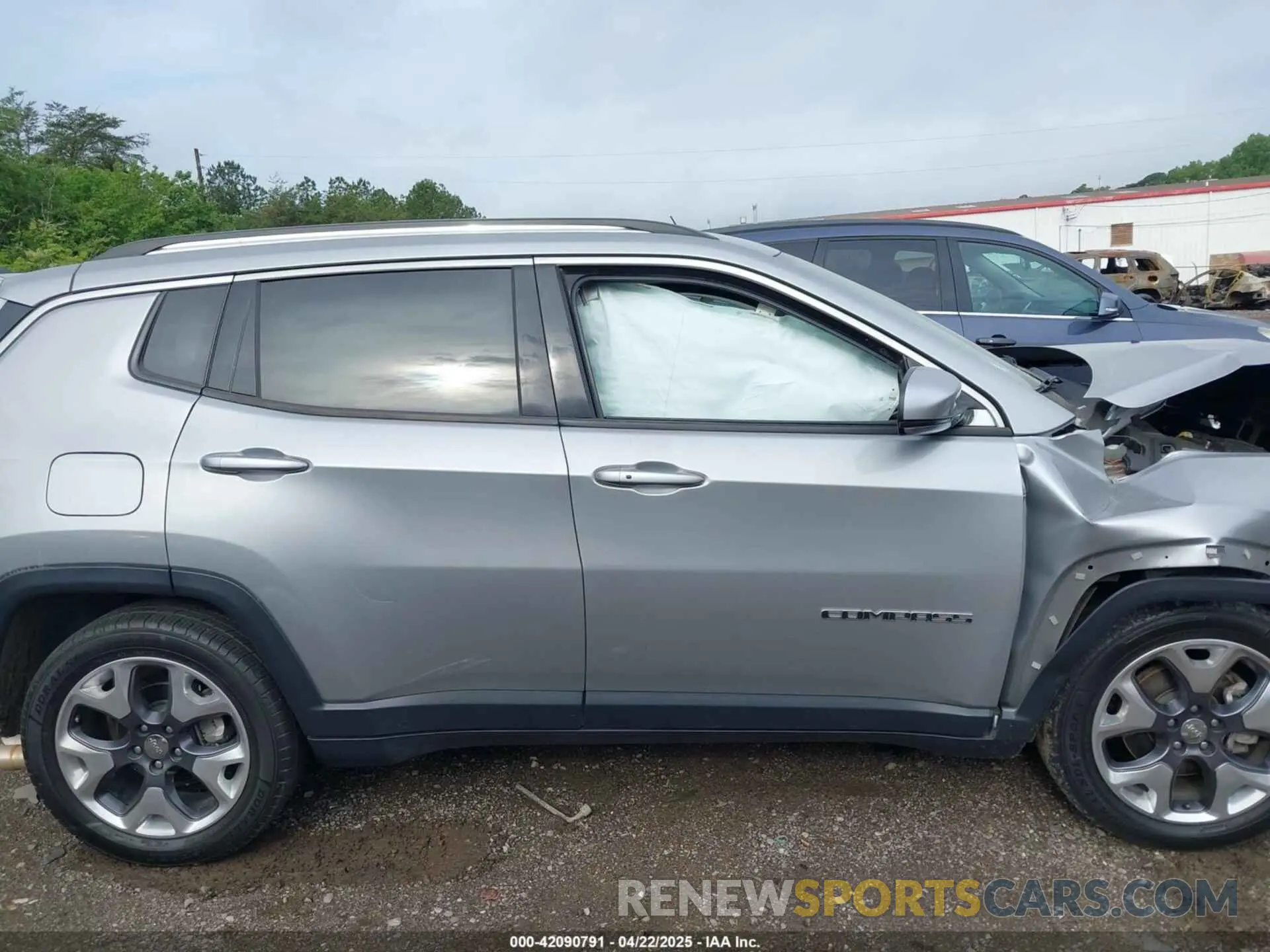 12 fotografías del automóvil dañado 3C4NJCCB7MT514244 JEEP COMPASS 2021