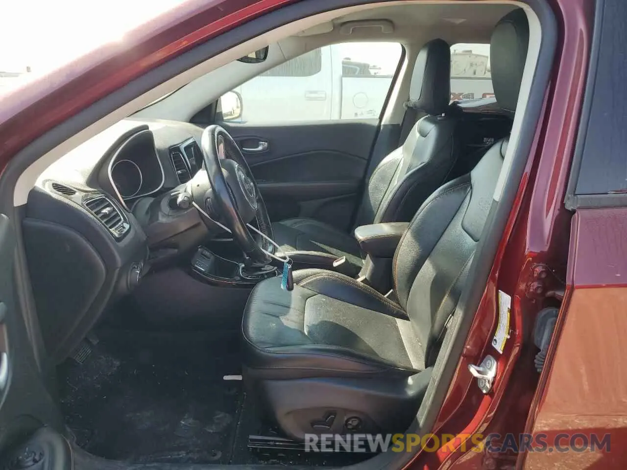7 fotografías del automóvil dañado 3C4NJCCB8MT580429 JEEP COMPASS 2021