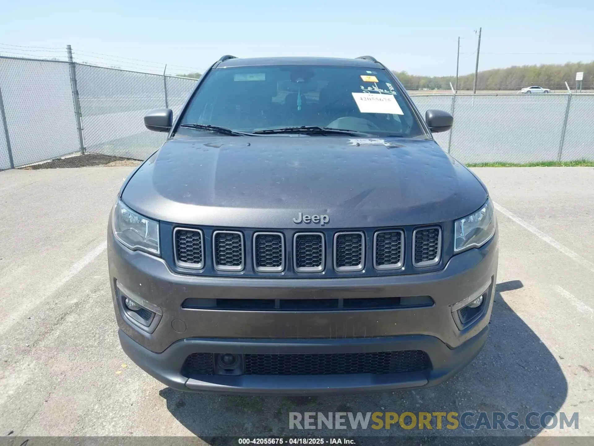 12 fotografías del automóvil dañado 3C4NJCEB1MT548631 JEEP COMPASS 2021