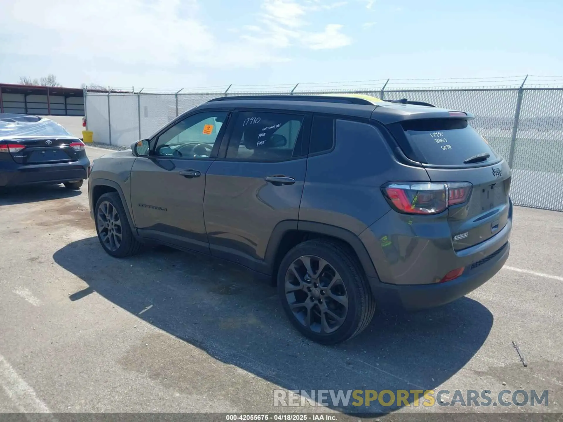 3 fotografías del automóvil dañado 3C4NJCEB1MT548631 JEEP COMPASS 2021