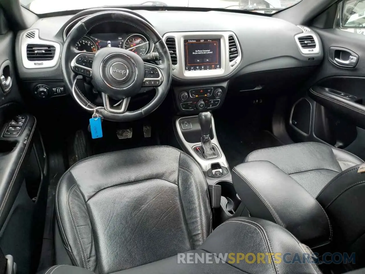 8 fotografías del automóvil dañado 3C4NJCEB2MT602339 JEEP COMPASS 2021