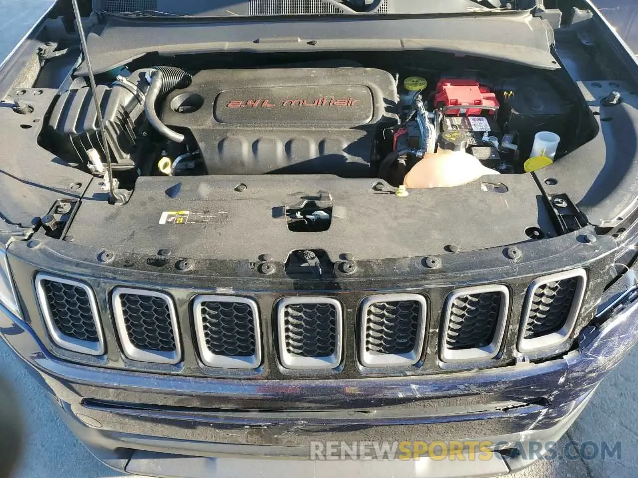 14 fotografías del automóvil dañado 3C4NJCEB2MT604012 JEEP COMPASS 2021