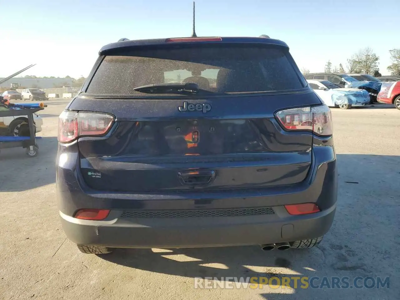 6 fotografías del automóvil dañado 3C4NJCEB2MT604012 JEEP COMPASS 2021