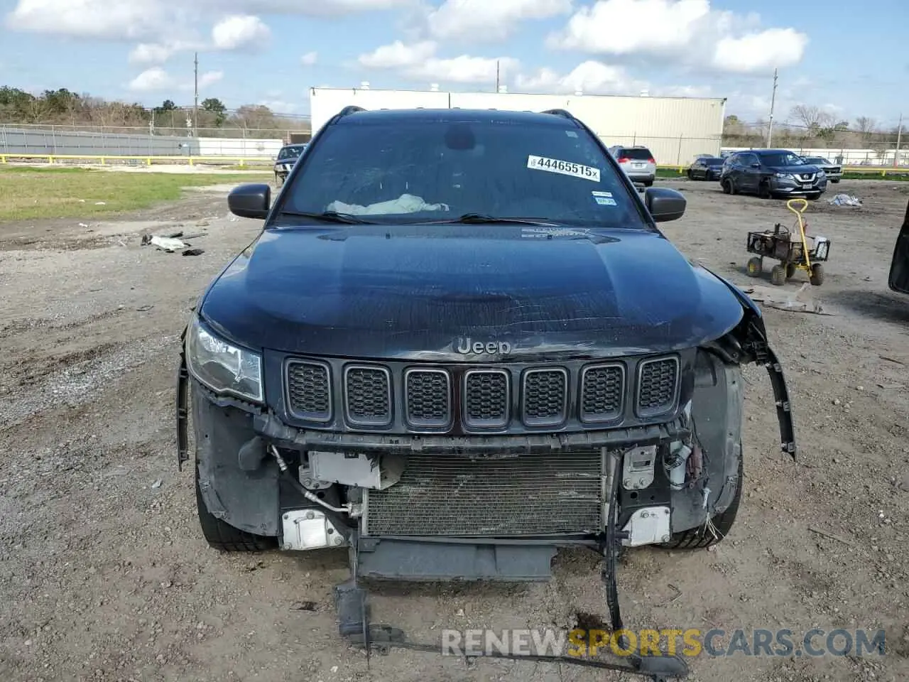 5 fotografías del automóvil dañado 3C4NJCEB3MT553247 JEEP COMPASS 2021