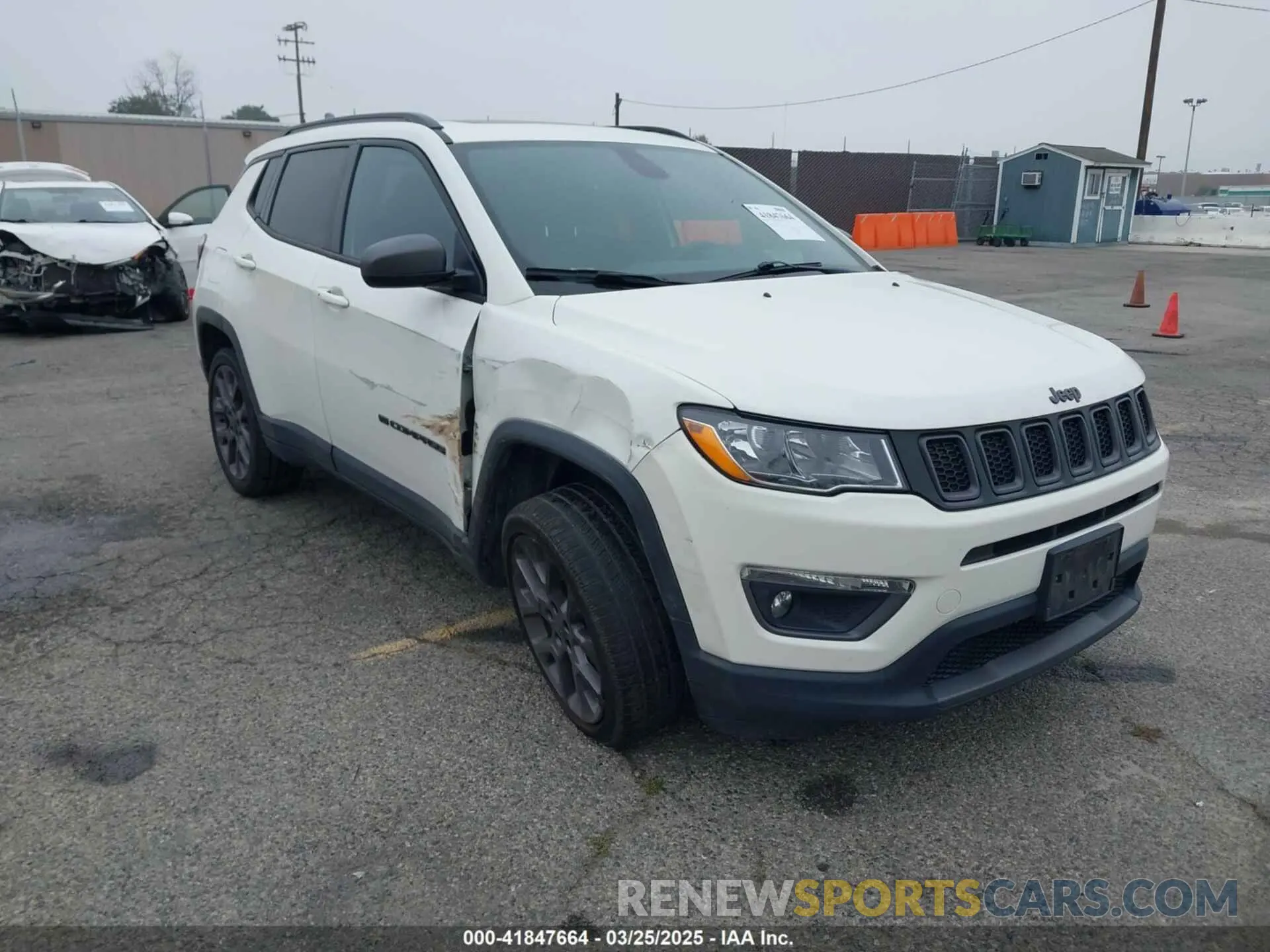1 fotografías del automóvil dañado 3C4NJCEB4MT577055 JEEP COMPASS 2021