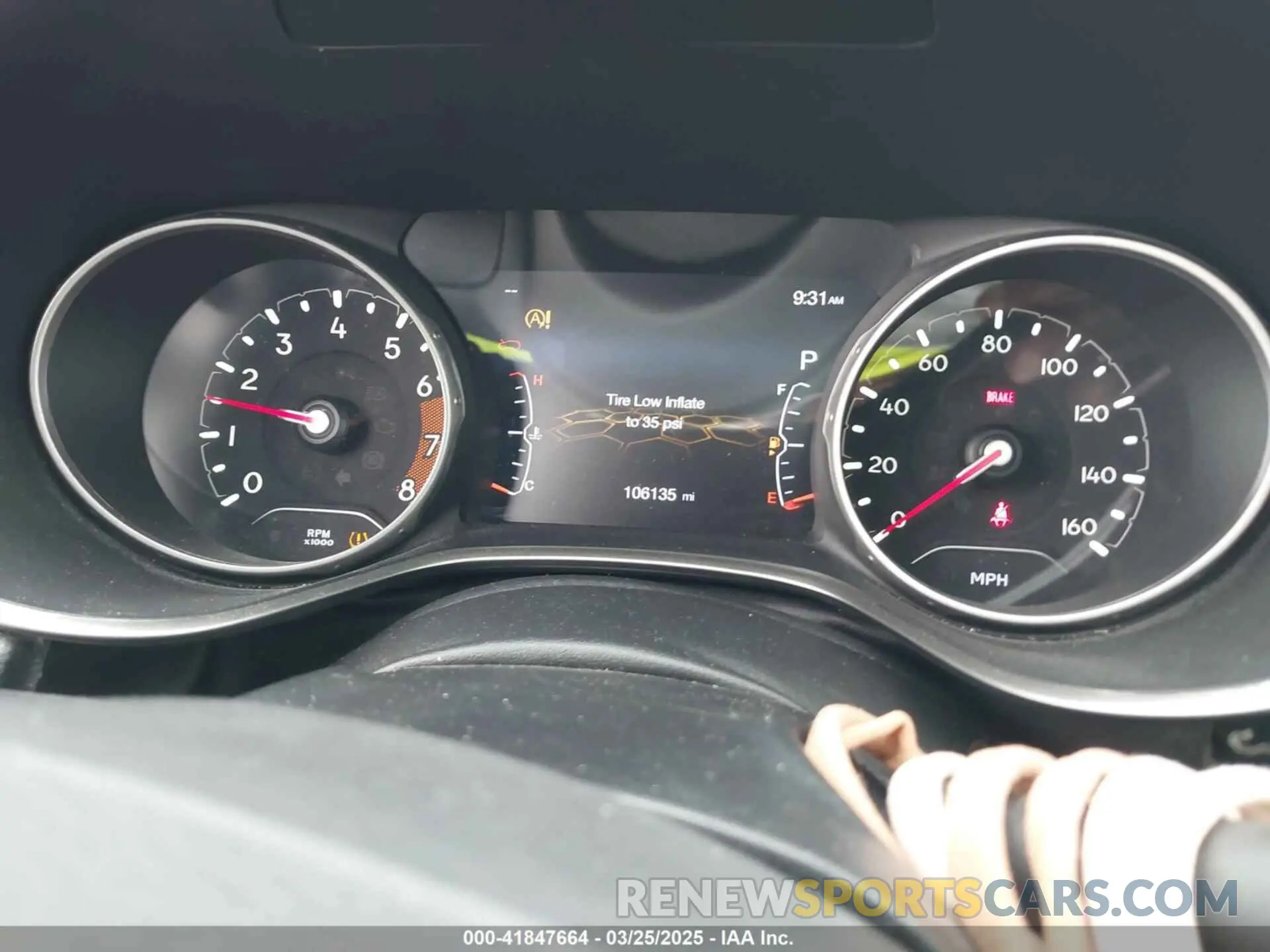 7 fotografías del automóvil dañado 3C4NJCEB4MT577055 JEEP COMPASS 2021