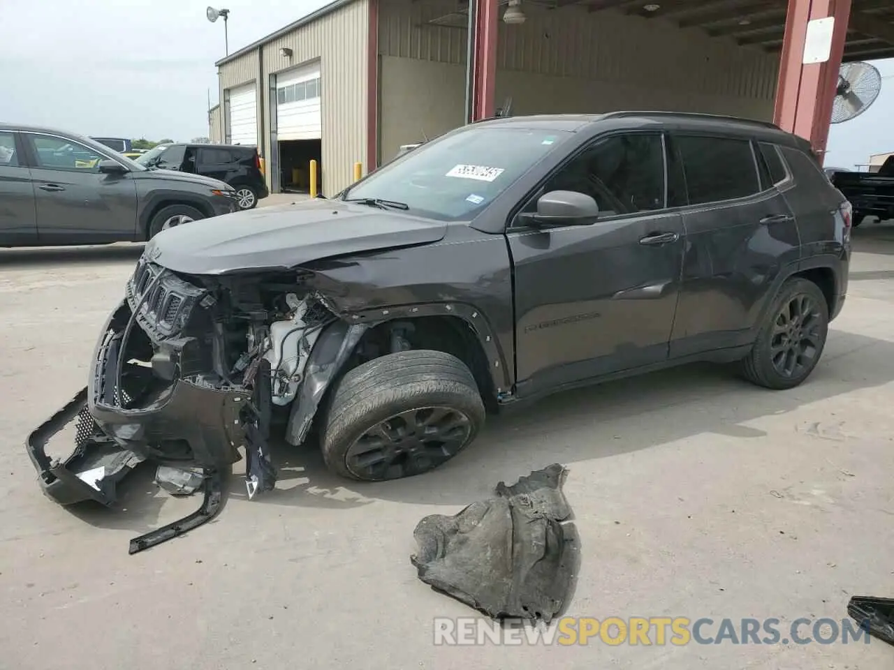 1 fotografías del automóvil dañado 3C4NJCEB6MT522753 JEEP COMPASS 2021