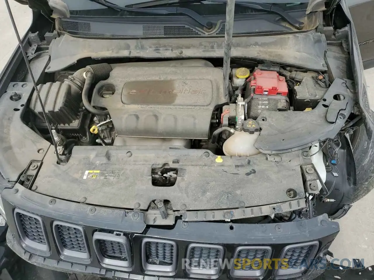 11 fotografías del automóvil dañado 3C4NJCEB6MT522753 JEEP COMPASS 2021