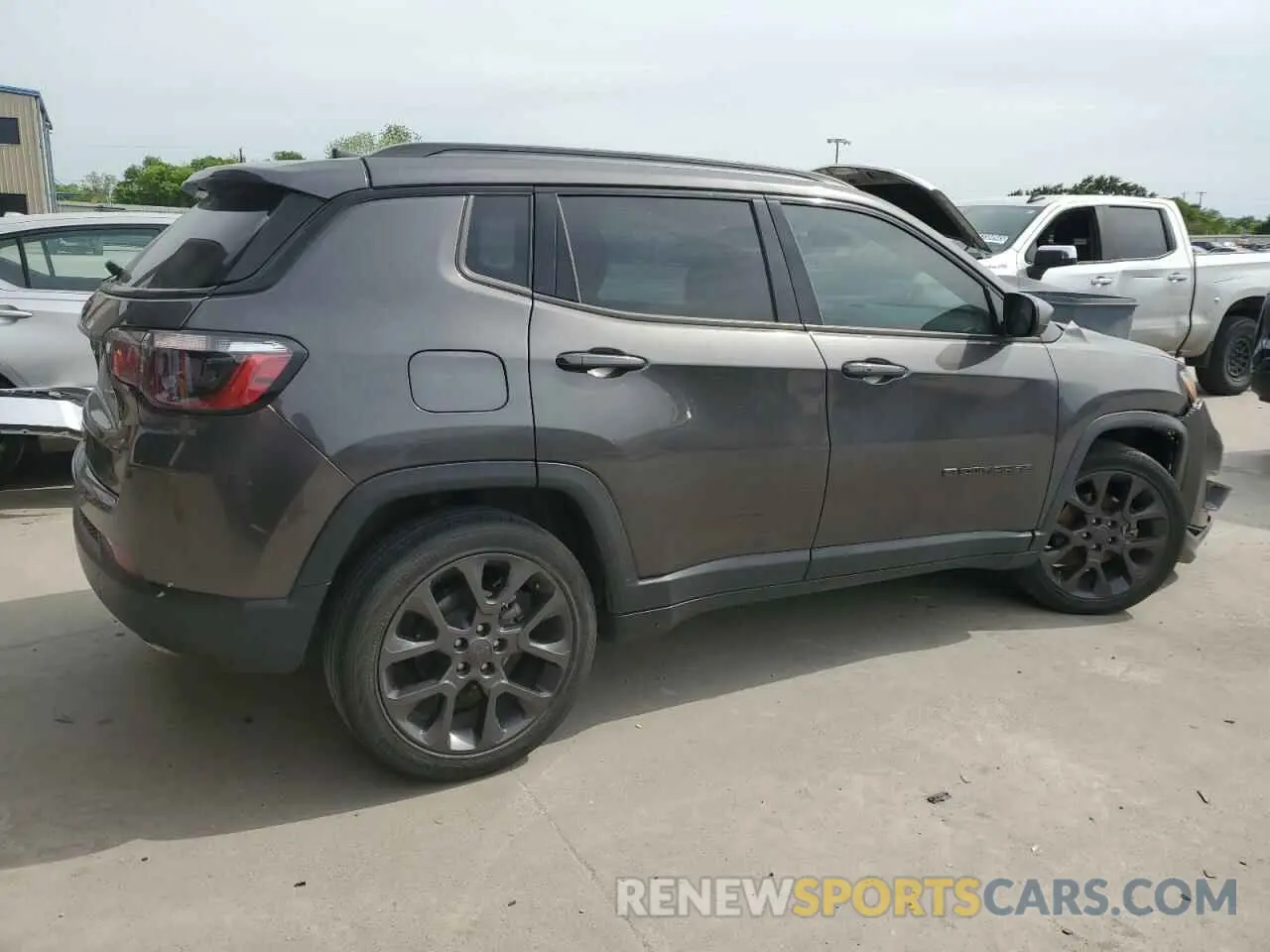 3 fotografías del automóvil dañado 3C4NJCEB6MT522753 JEEP COMPASS 2021