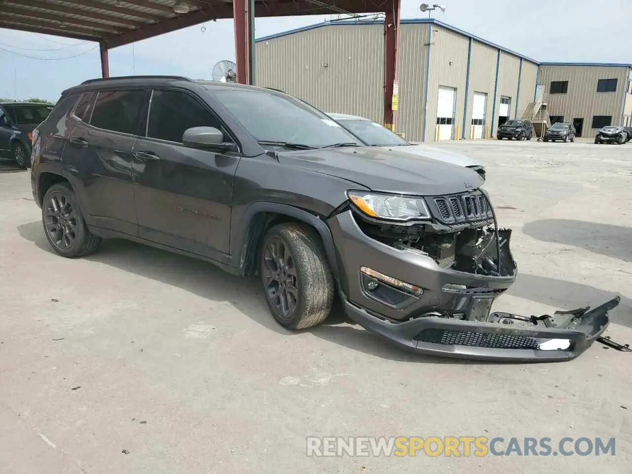 4 fotografías del automóvil dañado 3C4NJCEB6MT522753 JEEP COMPASS 2021