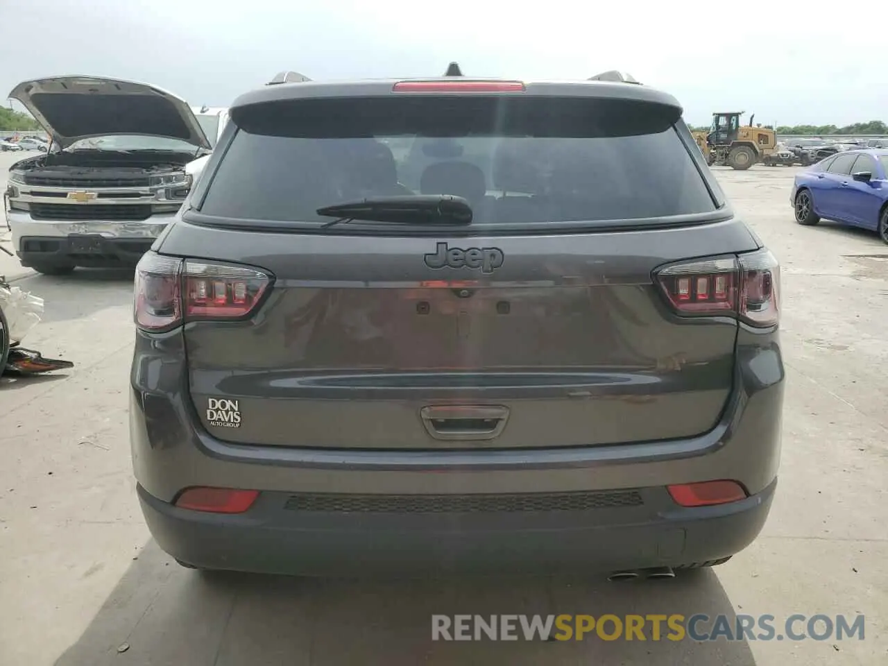 6 fotografías del automóvil dañado 3C4NJCEB6MT522753 JEEP COMPASS 2021
