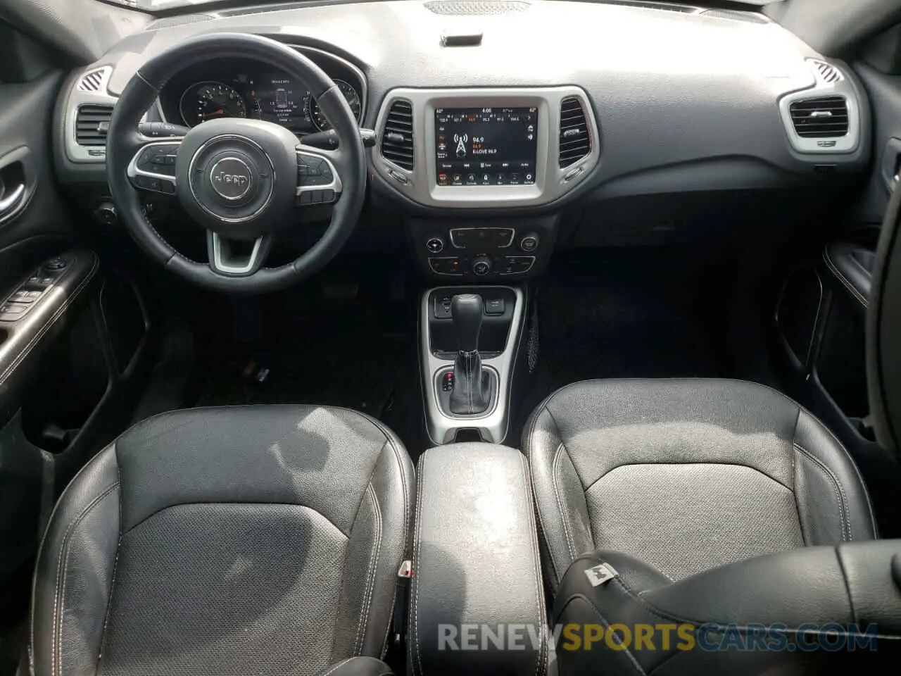 8 fotografías del automóvil dañado 3C4NJCEB6MT522753 JEEP COMPASS 2021