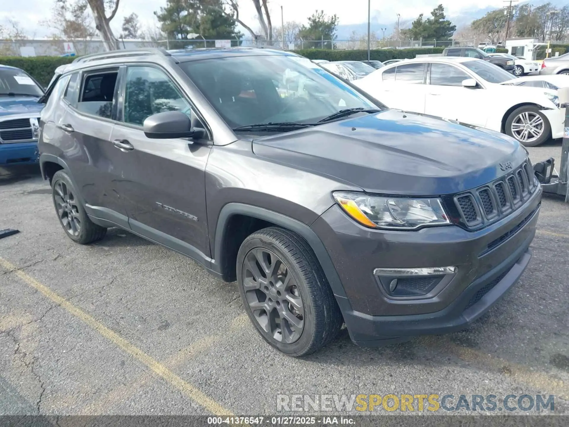 1 fotografías del automóvil dañado 3C4NJCEB7MT596909 JEEP COMPASS 2021