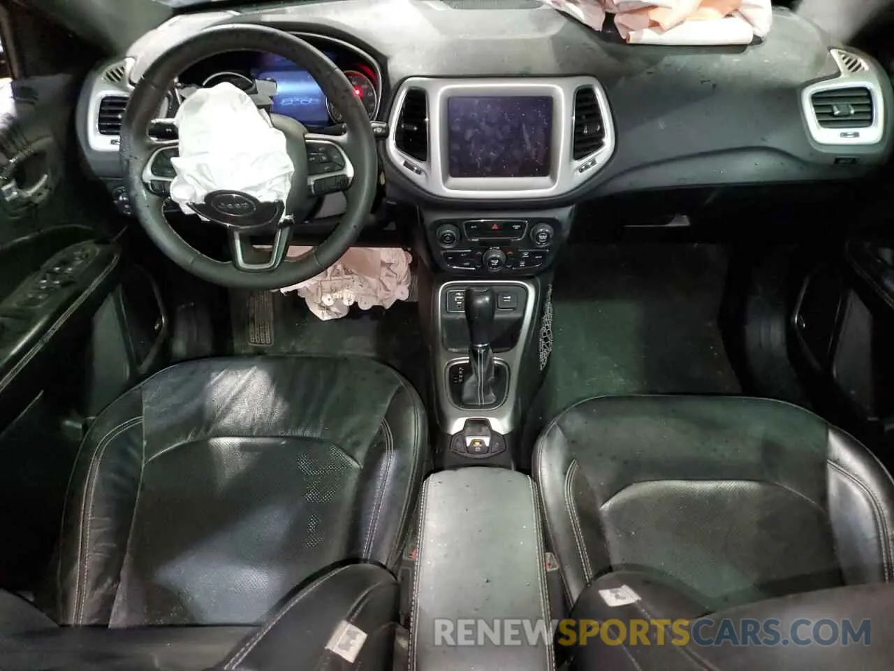 8 fotografías del automóvil dañado 3C4NJCEBXMT597441 JEEP COMPASS 2021