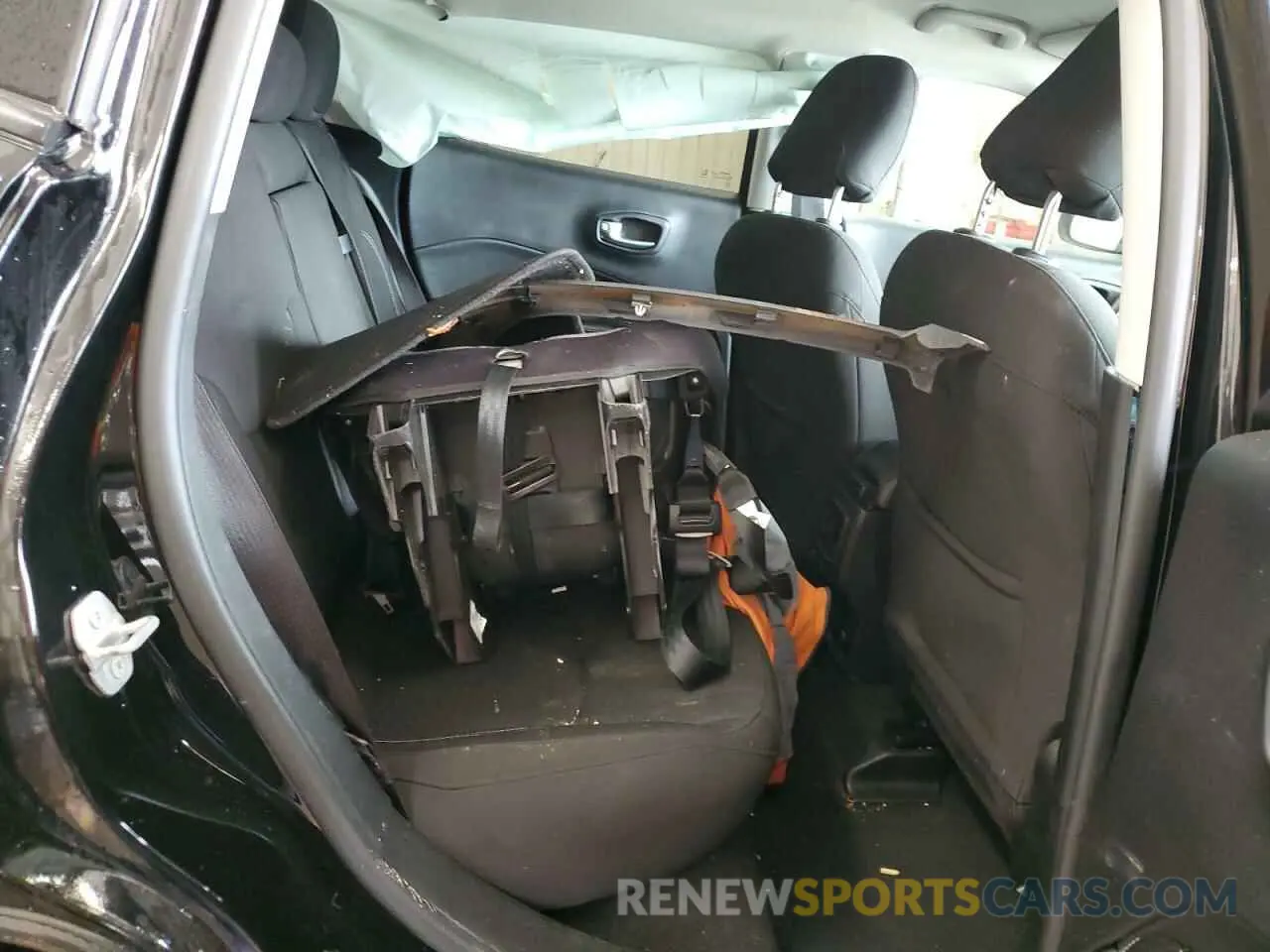 11 fotografías del automóvil dañado 3C4NJDAB6MT591227 JEEP COMPASS 2021