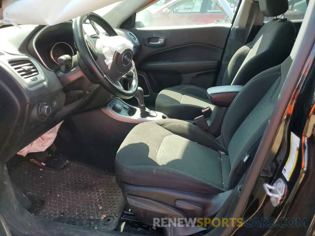 7 fotografías del automóvil dañado 3C4NJDAB8MT554681 JEEP COMPASS 2021