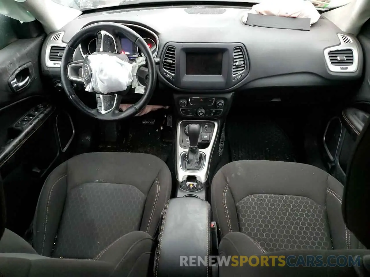 8 fotografías del automóvil dañado 3C4NJDAB8MT554681 JEEP COMPASS 2021
