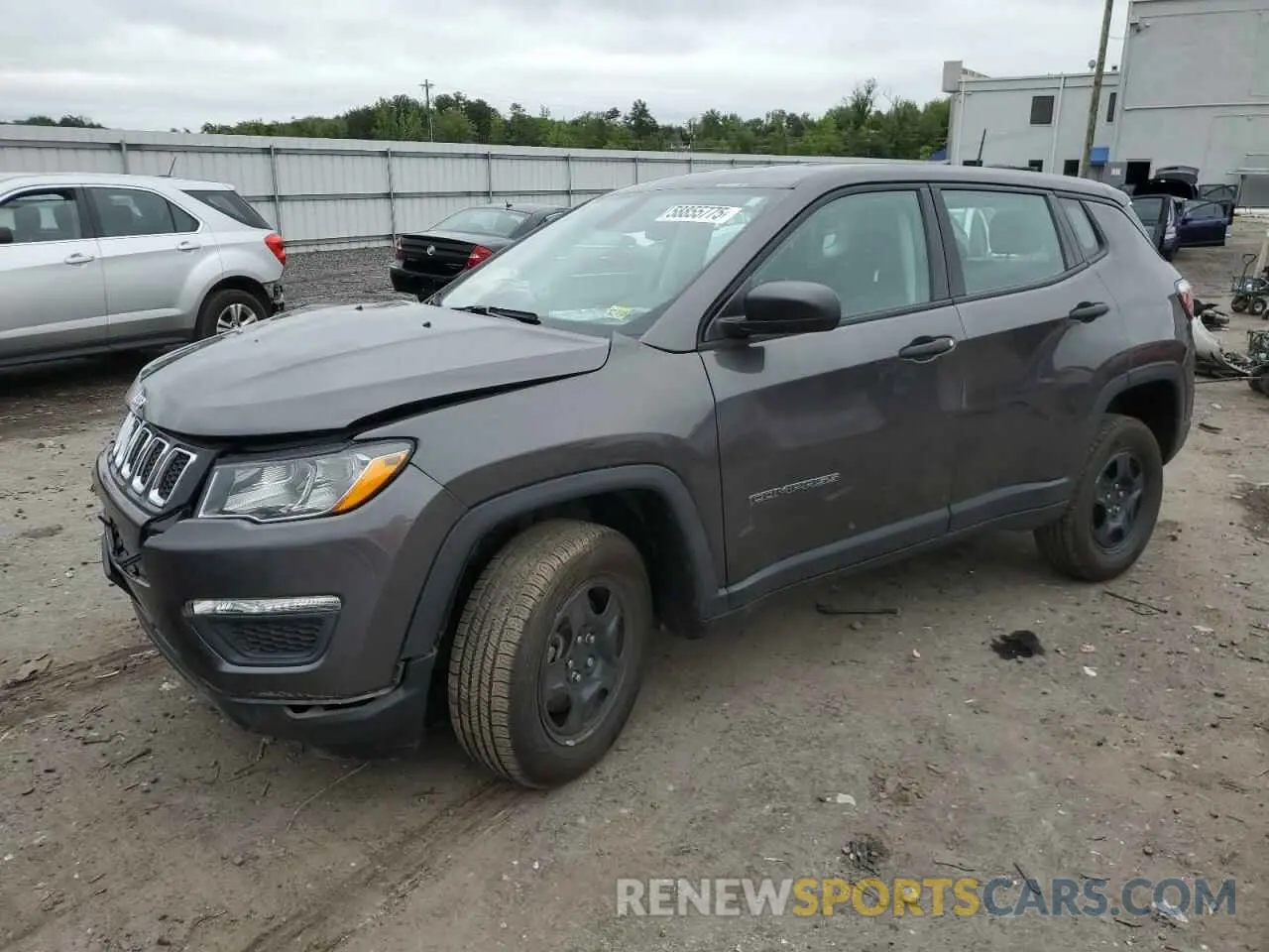 1 fotografías del automóvil dañado 3C4NJDAB9MT521057 JEEP COMPASS 2021