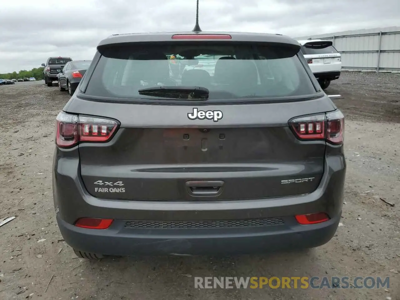 6 fotografías del automóvil dañado 3C4NJDAB9MT521057 JEEP COMPASS 2021