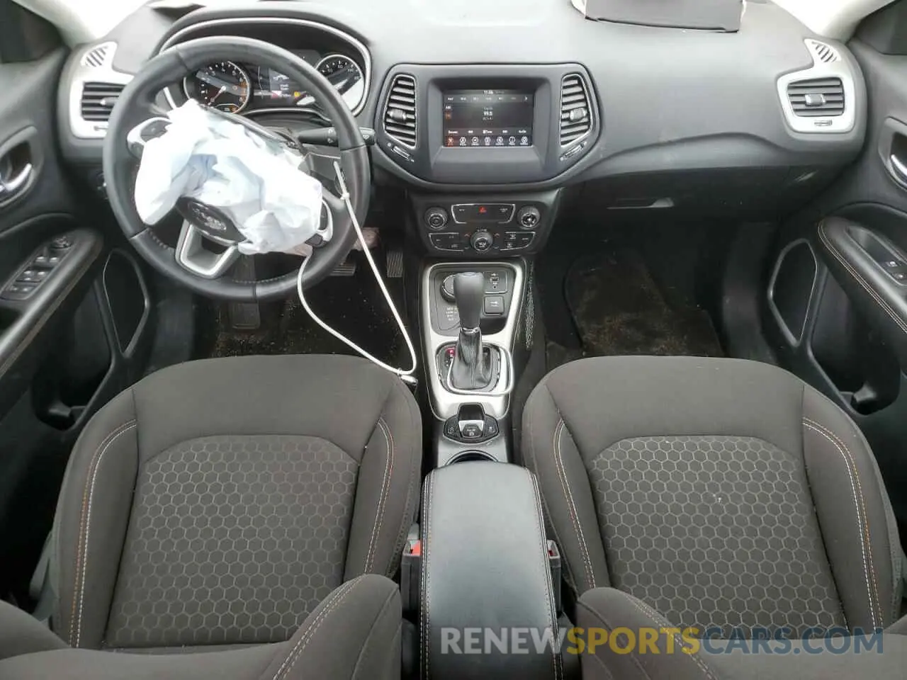 8 fotografías del automóvil dañado 3C4NJDAB9MT521057 JEEP COMPASS 2021