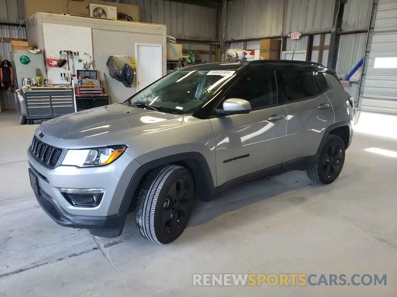 1 fotografías del automóvil dañado 3C4NJDBB0MT547724 JEEP COMPASS 2021