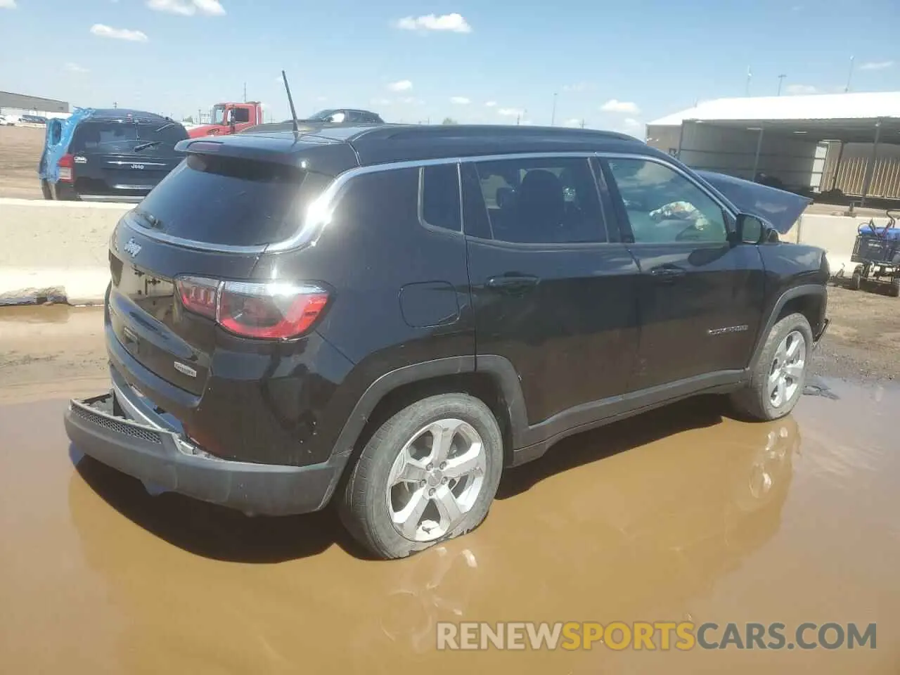 3 fotografías del automóvil dañado 3C4NJDBB1MT534528 JEEP COMPASS 2021