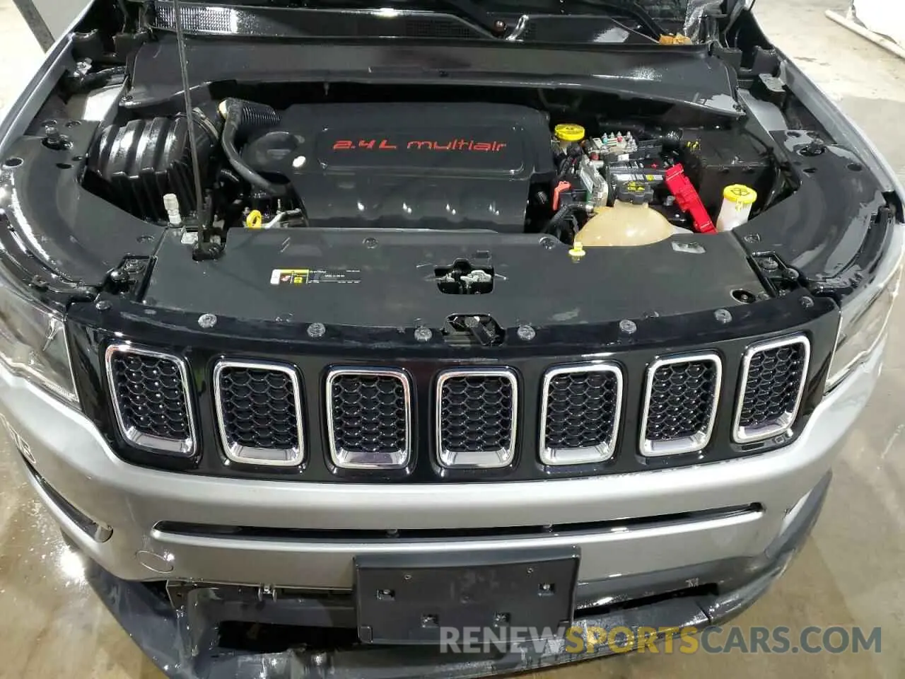 12 fotografías del automóvil dañado 3C4NJDBB1MT537736 JEEP COMPASS 2021