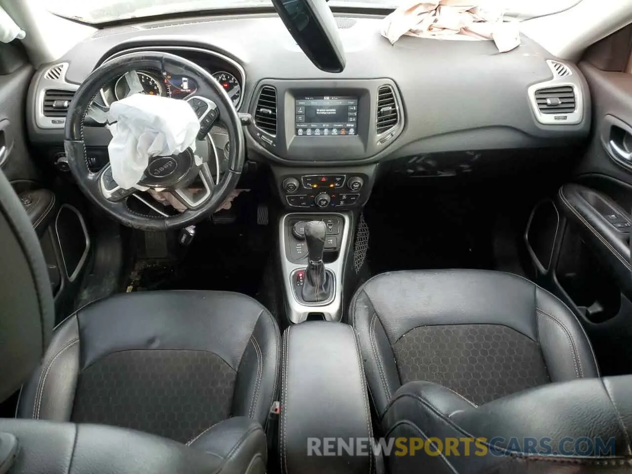 8 fotografías del automóvil dañado 3C4NJDBB1MT540703 JEEP COMPASS 2021