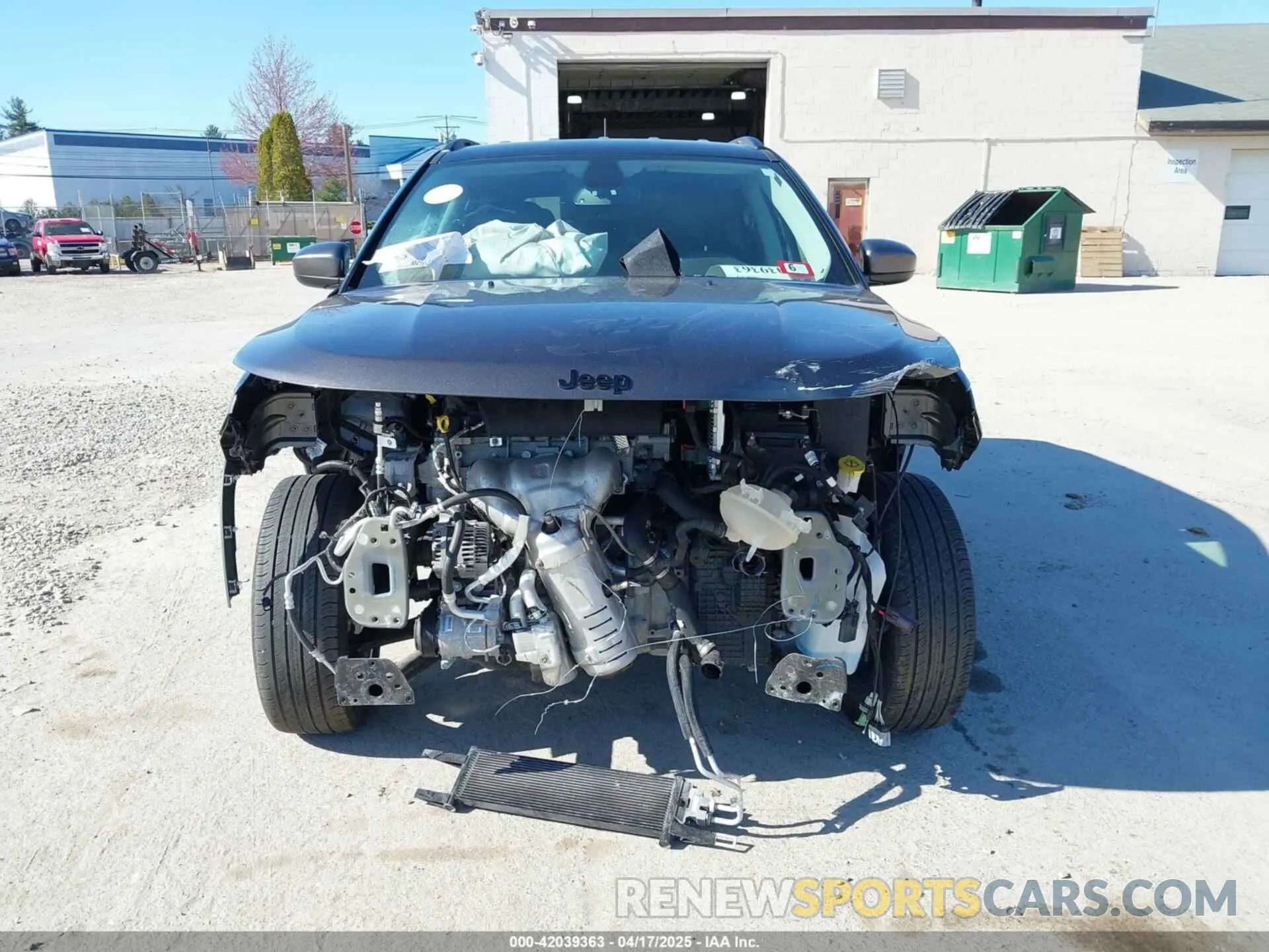12 fotografías del automóvil dañado 3C4NJDBB1MT554391 JEEP COMPASS 2021