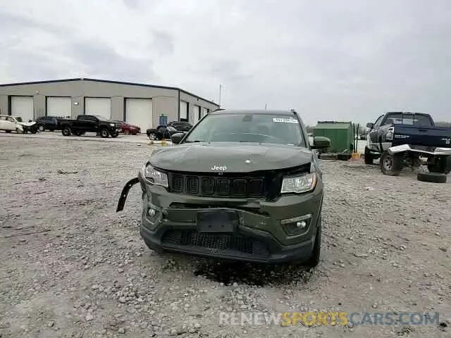 11 fotografías del automóvil dañado 3C4NJDBB1MT600821 JEEP COMPASS 2021