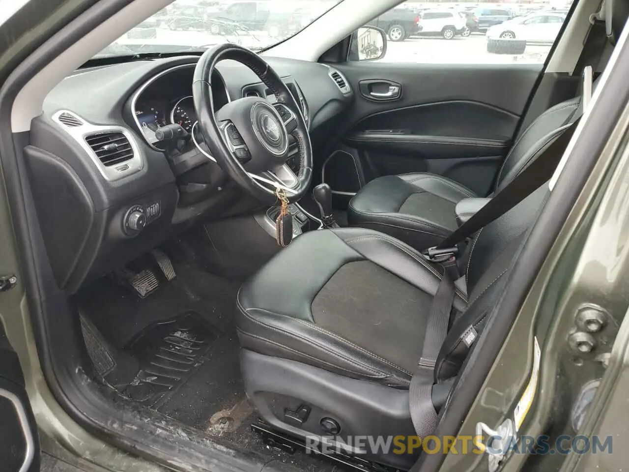 7 fotografías del automóvil dañado 3C4NJDBB1MT600821 JEEP COMPASS 2021