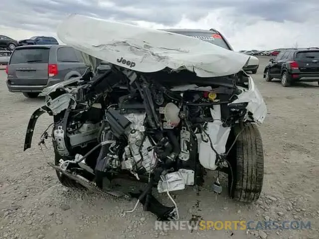 12 fotografías del automóvil dañado 3C4NJDBB2MT519133 JEEP COMPASS 2021