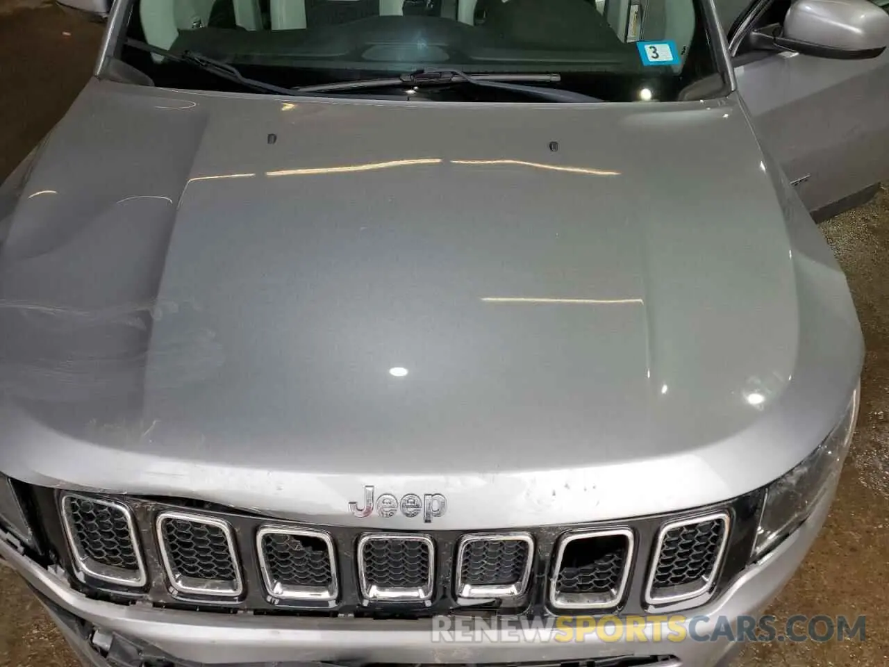 12 fotografías del automóvil dañado 3C4NJDBB2MT547398 JEEP COMPASS 2021