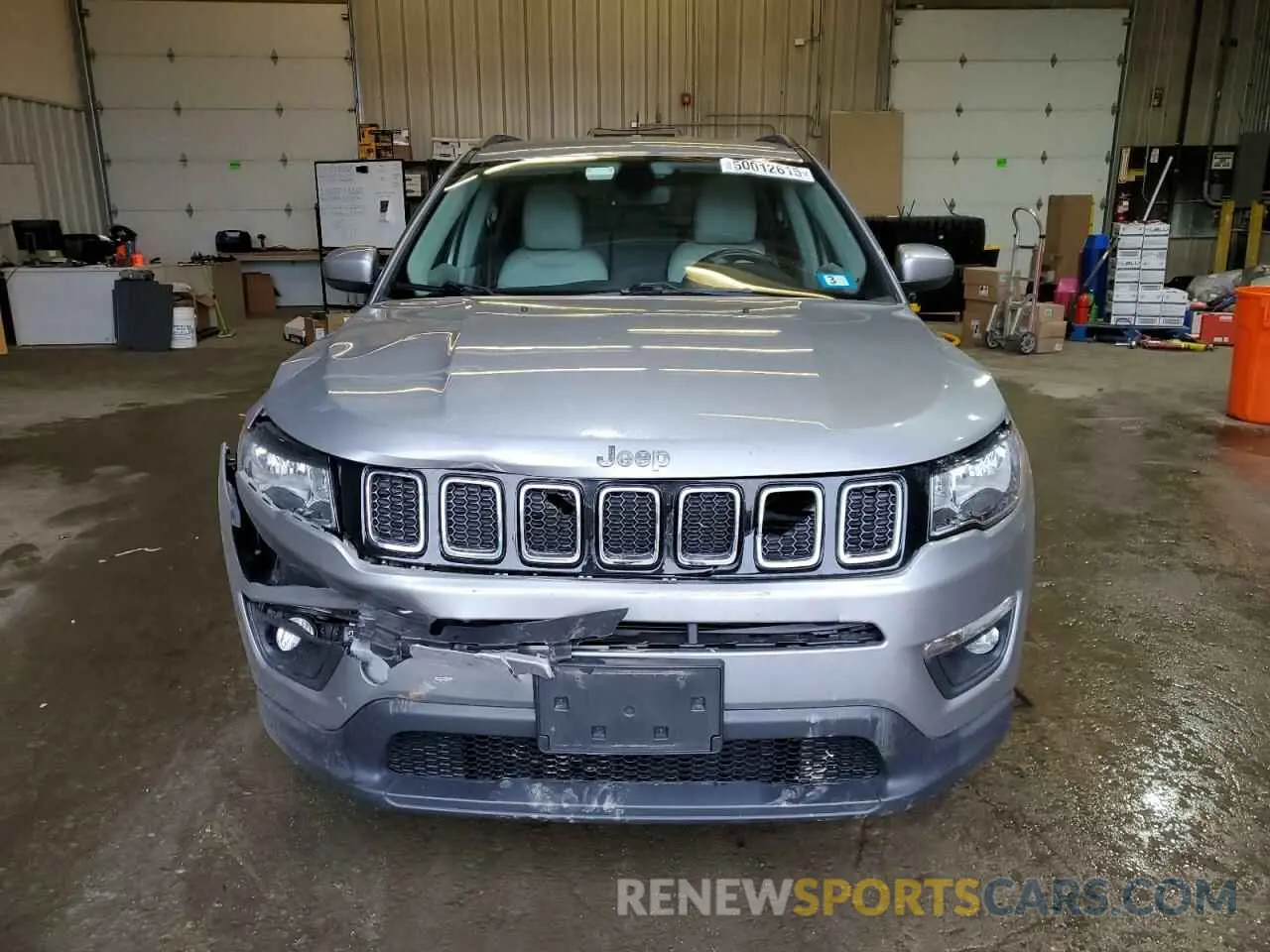 5 fotografías del automóvil dañado 3C4NJDBB2MT547398 JEEP COMPASS 2021